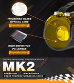 MK02 Spotlight – IP67 Waterproof Auxiliary Light with Harness | Universal Fit for Motorcycles & Cars | Premium by LGP – 18-Month Warranty