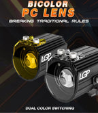 MK02 Spotlight – IP67 Waterproof Auxiliary Light with Harness | Universal Fit for Motorcycles & Cars | Premium by LGP – 18-Month Warranty