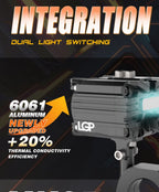 MK05 Spotlight | IP67 Waterproof Auxiliary Lights with Harness Included | Universal Fit for All Motorcycles and Cars | Premium by LGP | 18-Month Warranty