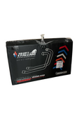Free Flow Bend Pipe ( Header pipe ) For INTERCEPTOR / GT 650 – Silver - SILVER STALLION PERFORMANCE