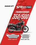 Royal Enfield Thunderbird 350 500 Street Pro Semi Ceramic Brake Pads Motorcycle Accessory - Moto Modz
