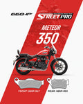 Street Pro semi-ceramic brake pads for Royal Enfield Classic Reborn 350 and Meteor 350 – Moto Modz