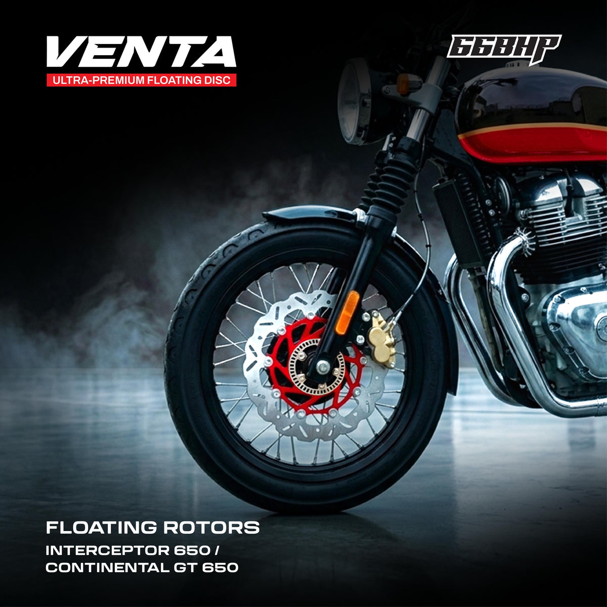 Interceptor 650 & GT 650 Floating Brake Disc