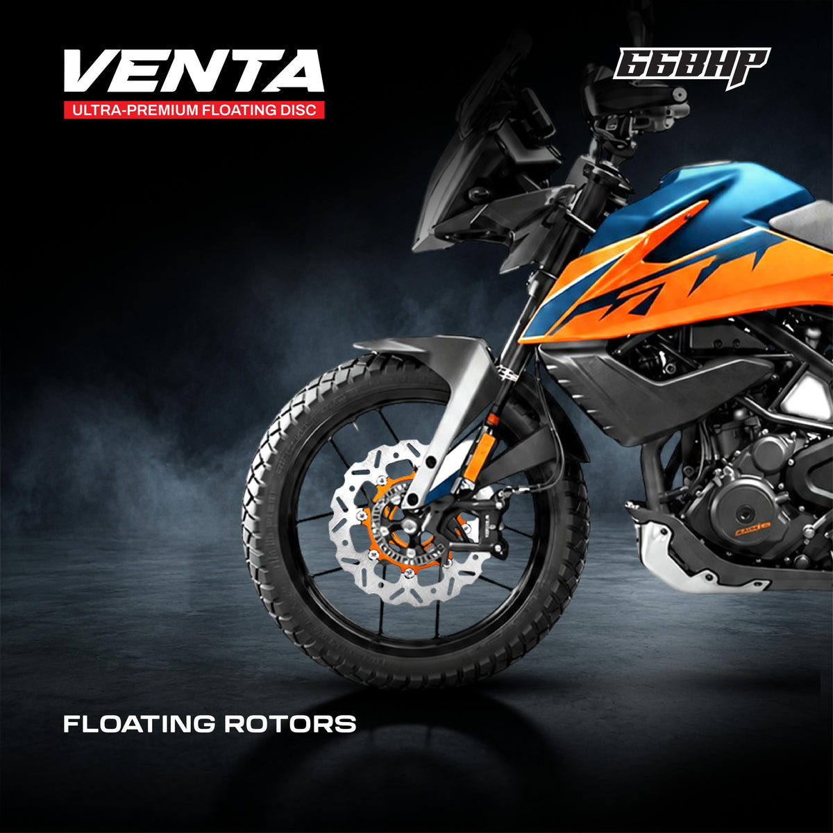 KTM Duke 250 2017-23 Front Floating Disc