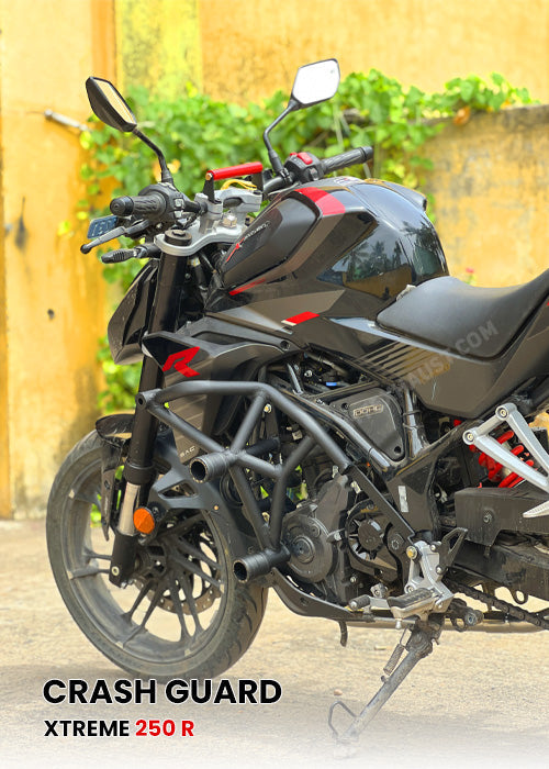 XTREME 250R CRASH GUARD WITH 4 DURABLE METAL SLIDERS - SB 1070