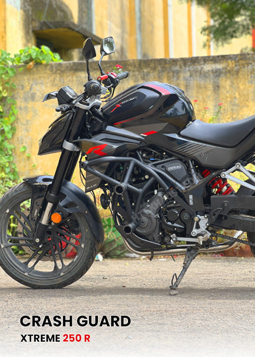 XTREME 250R CRASH GUARD WITH 4 DURABLE METAL SLIDERS - SB 1070