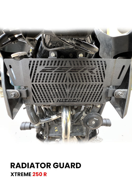XTREME 250R Radiator Guard - Black, RD 942 - Heavy-Duty Protection