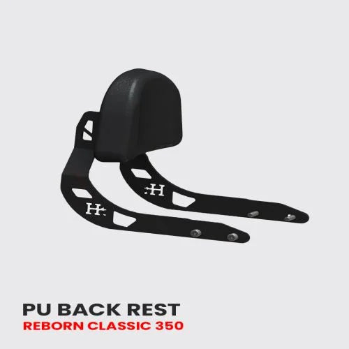 PU Seat Rest Back Rest for Royal Enfield Classic Reborn 350 SB 897 - Moto Modz