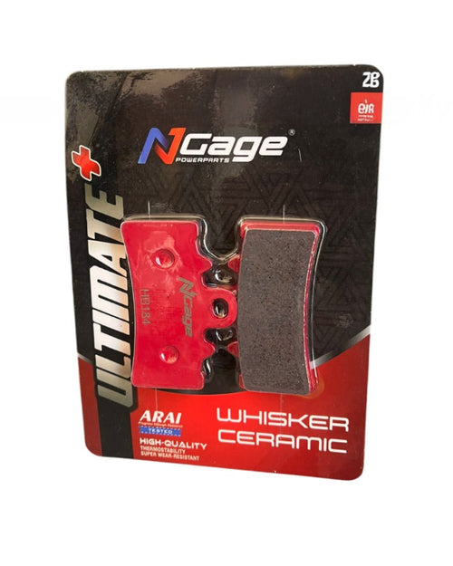 Triumph Speed 400 Scrambler 400X front whisker ceramic Ultimate+ brake pads NGAGE POWERPARTS