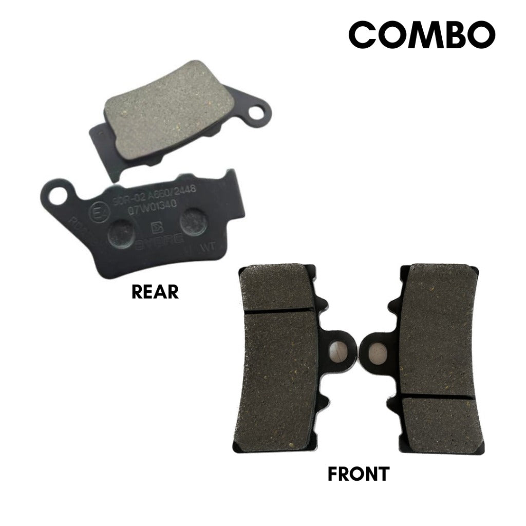 KTM Duke RC 125 200 250 390 front and rear brake pads combo sintered performance set – Moto Modz