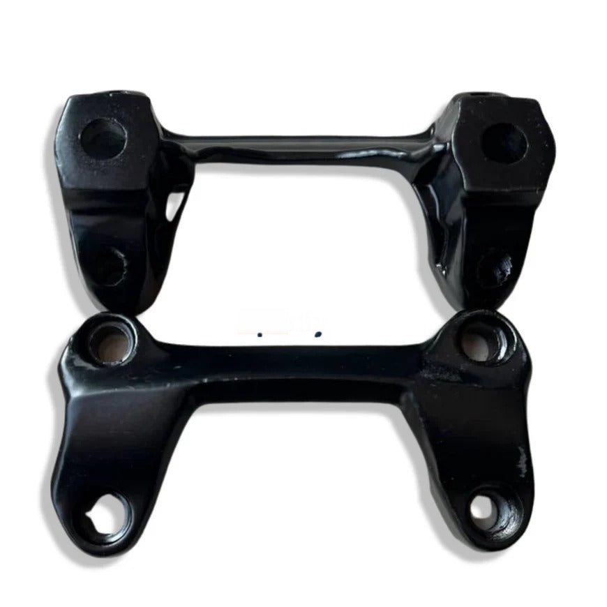 Ktm duke handlebar with handlebar holder and grip set for bs4 models complete ( BLACK) - COMBO 3 compatible for Duke 125/200/250/390