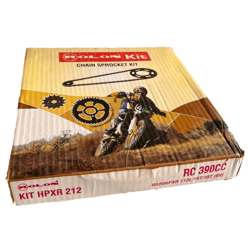 KTM RC 390 Rolon X-ring chain sprocket kit motorcycle performance spare parts