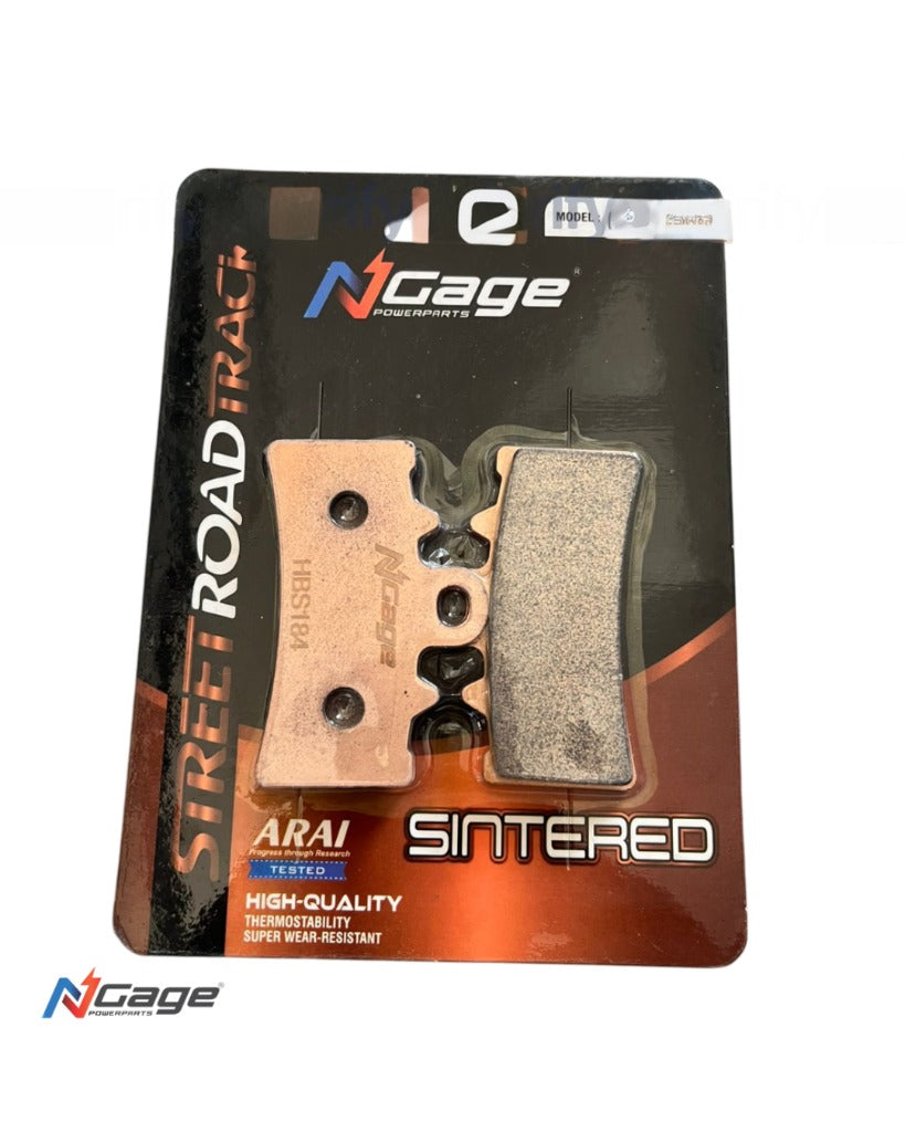 KTM Duke RC 125 200 250 390 NGAGE front sintered brake pads ARAI certified extreme performance – Moto Modz