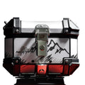 LGP 25 Litres Aluminium Top Box with Graphics Universal 2.0 - Fits All Motorcycles