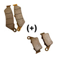 Royal Enfield Interceptor 650 Continental GT 650 Brembo Front Rear Brake Pads Combo Motorcycle Accessory - Moto Modz

