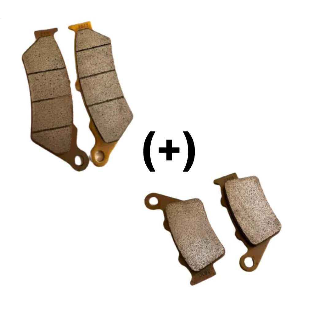 Royal Enfield Interceptor 650 Continental GT 650 Brembo Front Rear Brake Pads Combo Motorcycle Accessory - Moto Modz
