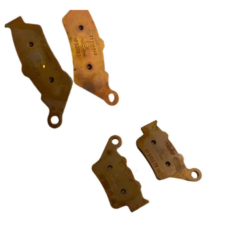 Royal Enfield Interceptor 650 Continental GT 650 Brembo Front Rear Brake Pads Combo Motorcycle Accessory - Moto Modz
