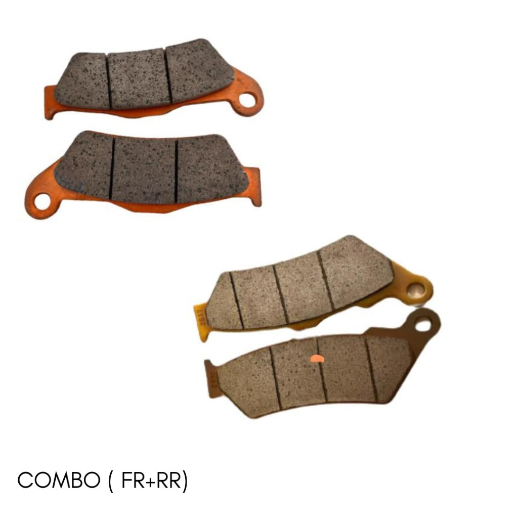 Royal Enfield Super Meteor 650 Front Rear Brake Pads Brembo Sintered Combo Motorcycle Accessory - Moto Modz
