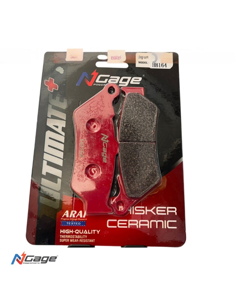 Royal Enfield Himalayan 450 Guerrilla 450 Shotgun 650 NGAGE Whisker Ceramic Ultimate+ front brake pads – Moto Modz