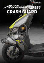 3-in-1 Crash Guard for Avenis 125 BS6 SB1009