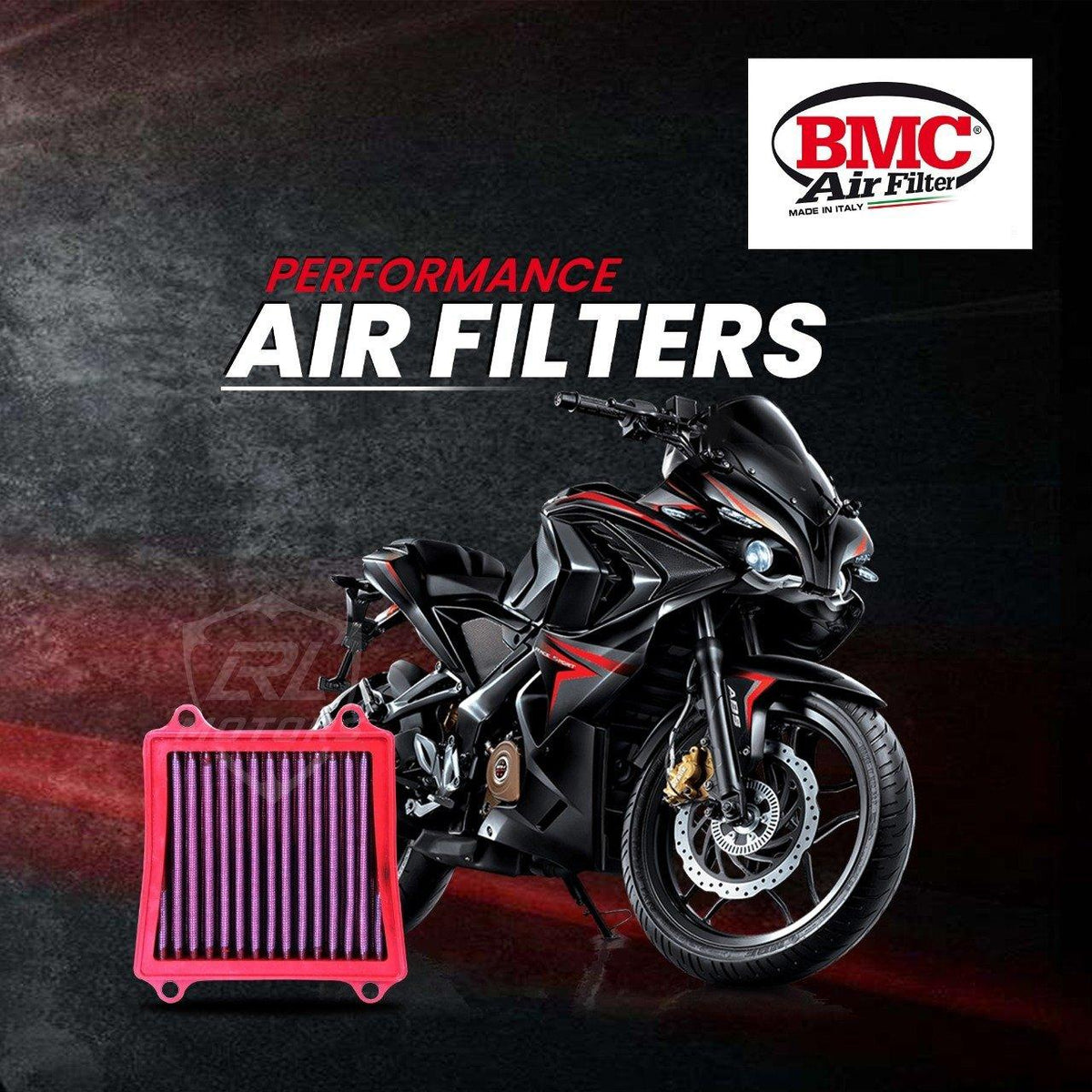 Bajaj Dominar 400 BMC high performance replacement air filter engine air cleaner – Moto Modz