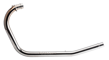 Free Flow Bend Pipe (DUAL O2 SENSOR) ( Header pipe ) For INTERCEPTOR / GT 650 – Silver - SILVER STALLION PERFORMANCE  ( UPGRADED )