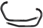 Black Free-Flow Header Pipe for Interceptor / GT 650 - Silver Stallion Performance
