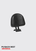Premium PU Pillion Handle with Universal Backrest – SB 917 (SKU: SB 917)