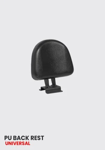 Premium PU Pillion Handle with Universal Backrest – SB 917 (SKU: SB 917)