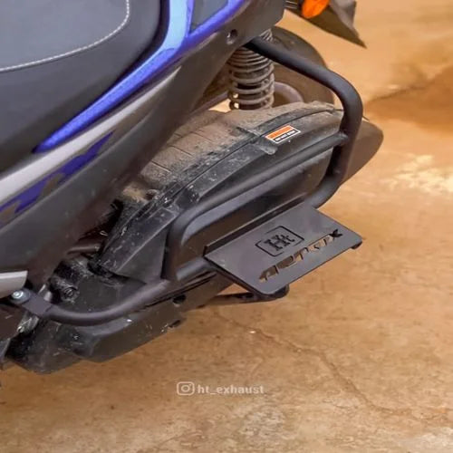 AEROX 155 Foot Rest – FTR 725 – HT Exhaust (Dual-Sided)