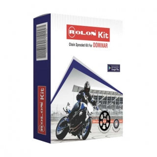 Bajaj Dominar 400 Rolon X-ring chain sprocket kit motorcycle spare parts