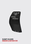Hitech RE Wing Sump Guard for Royal Enfield Classic Reborn 350 REM 616 - Moto Modz