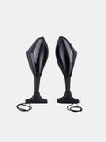 Exclusive 1 Side LED Indicator Motorcycle Mirror Universal Fit Bike Accessory - Moto Modz