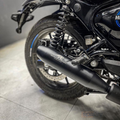 Red Rooster Performance Rumbler Max Exhaust Matte Black for Royal Enfield Hunter 350 Classic Reborn 350 - Moto Modz