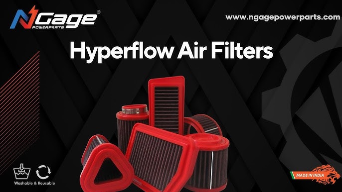 Hyper Flow high-performance air filter for Royal Enfield Classic 350 Reborn, Meteor 350 and Hunter 350 – Moto Modz