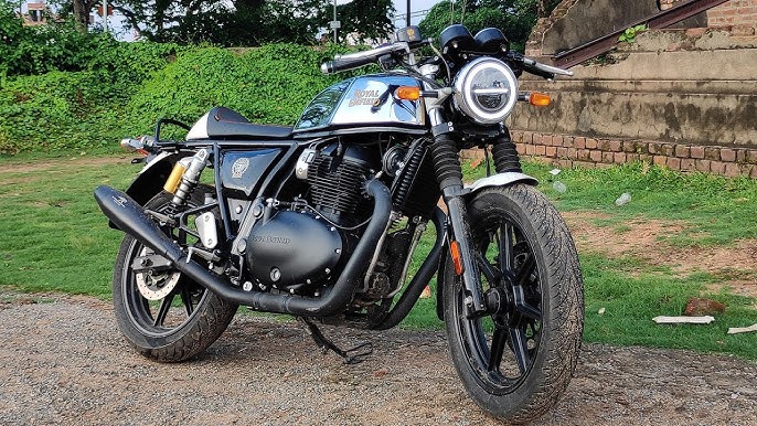 Red rooster performance exhaust Stellar for Interceptor 650 /continental GT 650 - Black matte