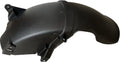 Black plastic scooter or motorcycle engine cover with mounting brackets