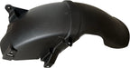 Black plastic scooter or motorcycle engine cover with mounting brackets