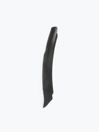 Black motorcycle mudguard extender for Honda CB350 RS on white background