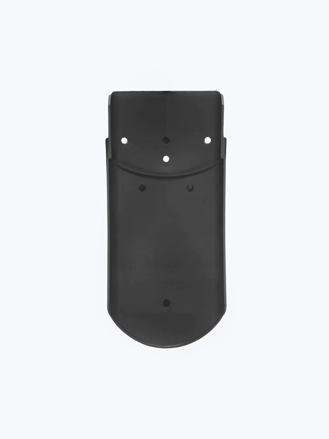 Black mudguard extender for Honda CB350 RS motorcycle, flat product image