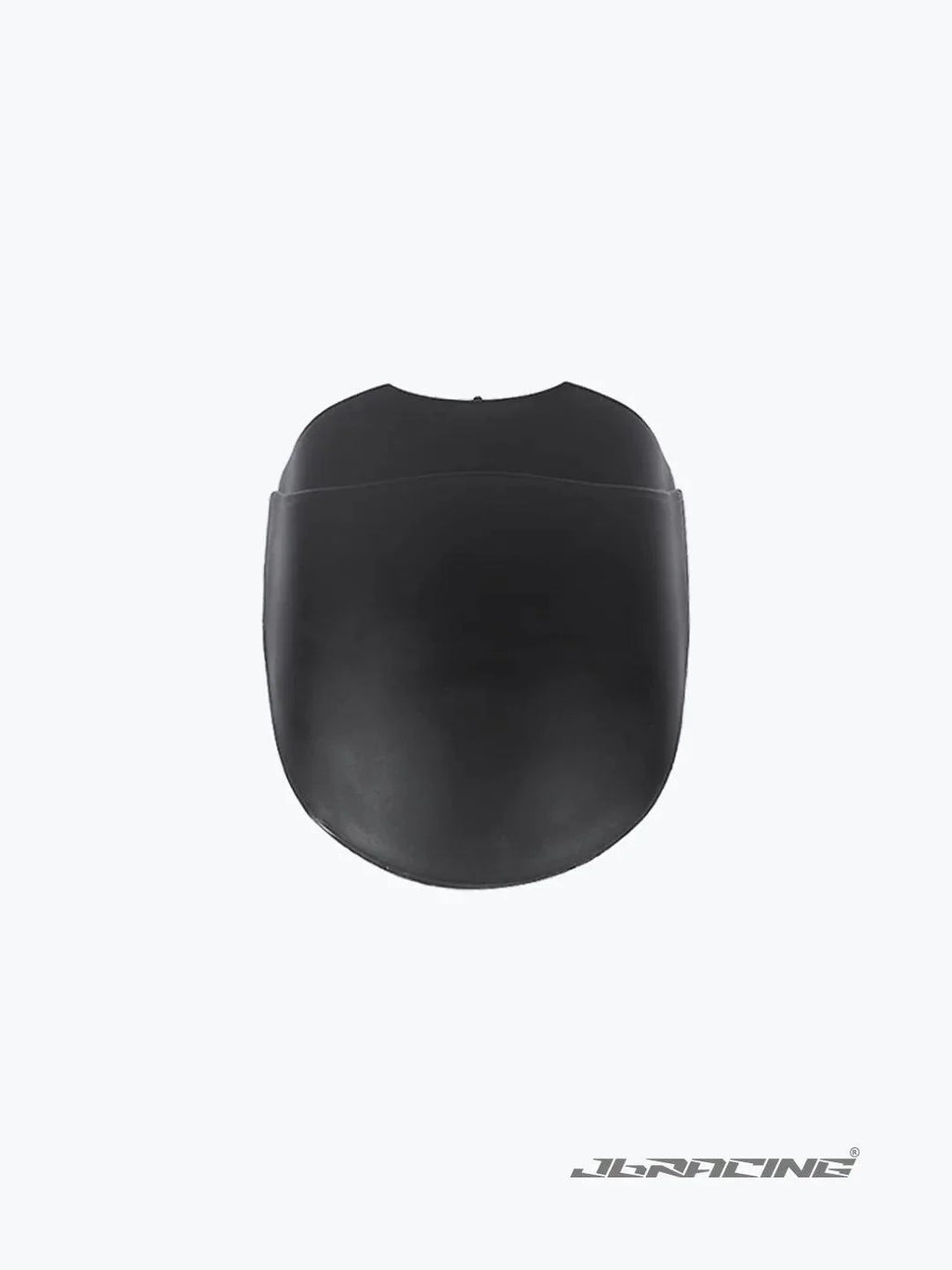 Black Honda Hness motorcycle mudguard extender accessory on white background