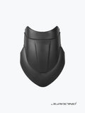 Black motorcycle mudguard extender for Honda Hness, shown on white background