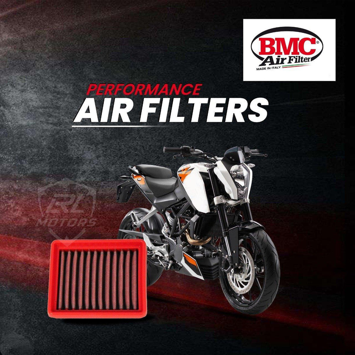 KTM Duke 200 390 2012 2013 2014 2015 2016 2017 2018 2019 BMC replacement air filter – Moto Modz