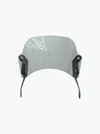 Aluminium motorcycle visor for Triumph Speed 400 with mounting brackets, minimal design