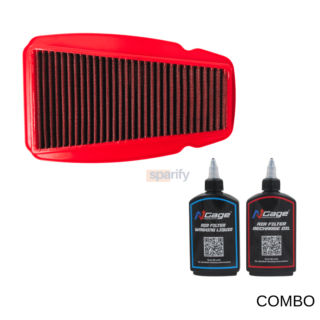 Yamaha XSR155 HyperFlow Air Filter by Ngage Powerparts – High-Flow Performance Upgrade