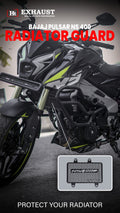 Premium Black Radiator Guard for Bajaj NS 400 Z – RD 933