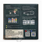 Rolon Noise-Free Chain and Sprocket Kit for Bajaj Pulsar NS 400 (2024 Onwards)