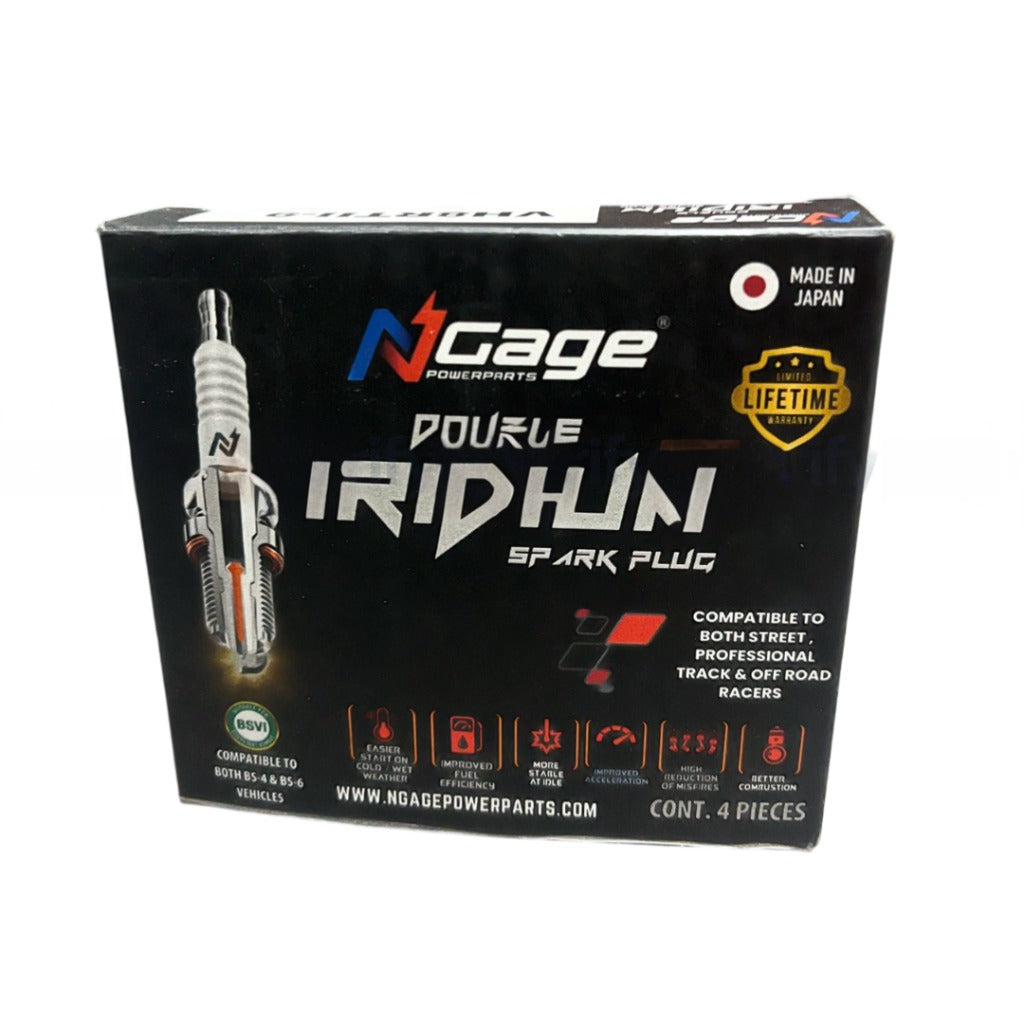 Triumph Speed 400 Scrambler 400X T4 NGAGE double iridium spark plug made in Japan