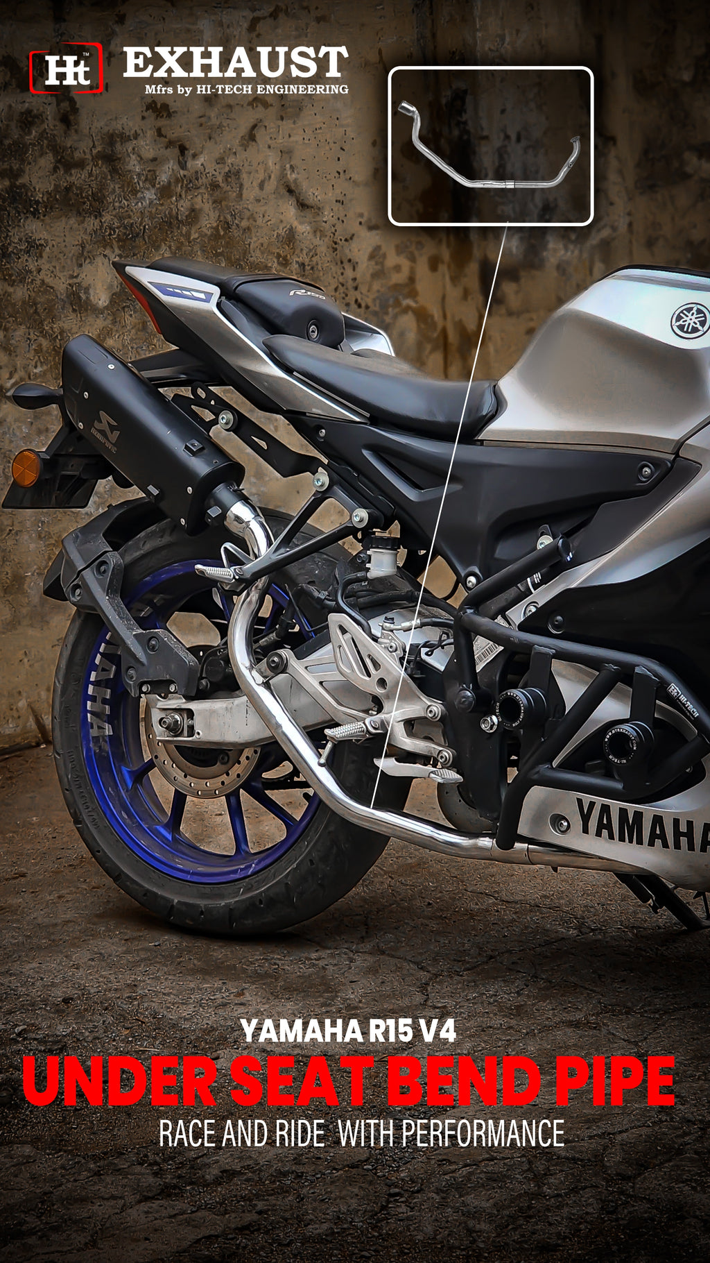 R15 V4/M Under-Seat Bend (SB 939) – Precision Exhaust Fitting