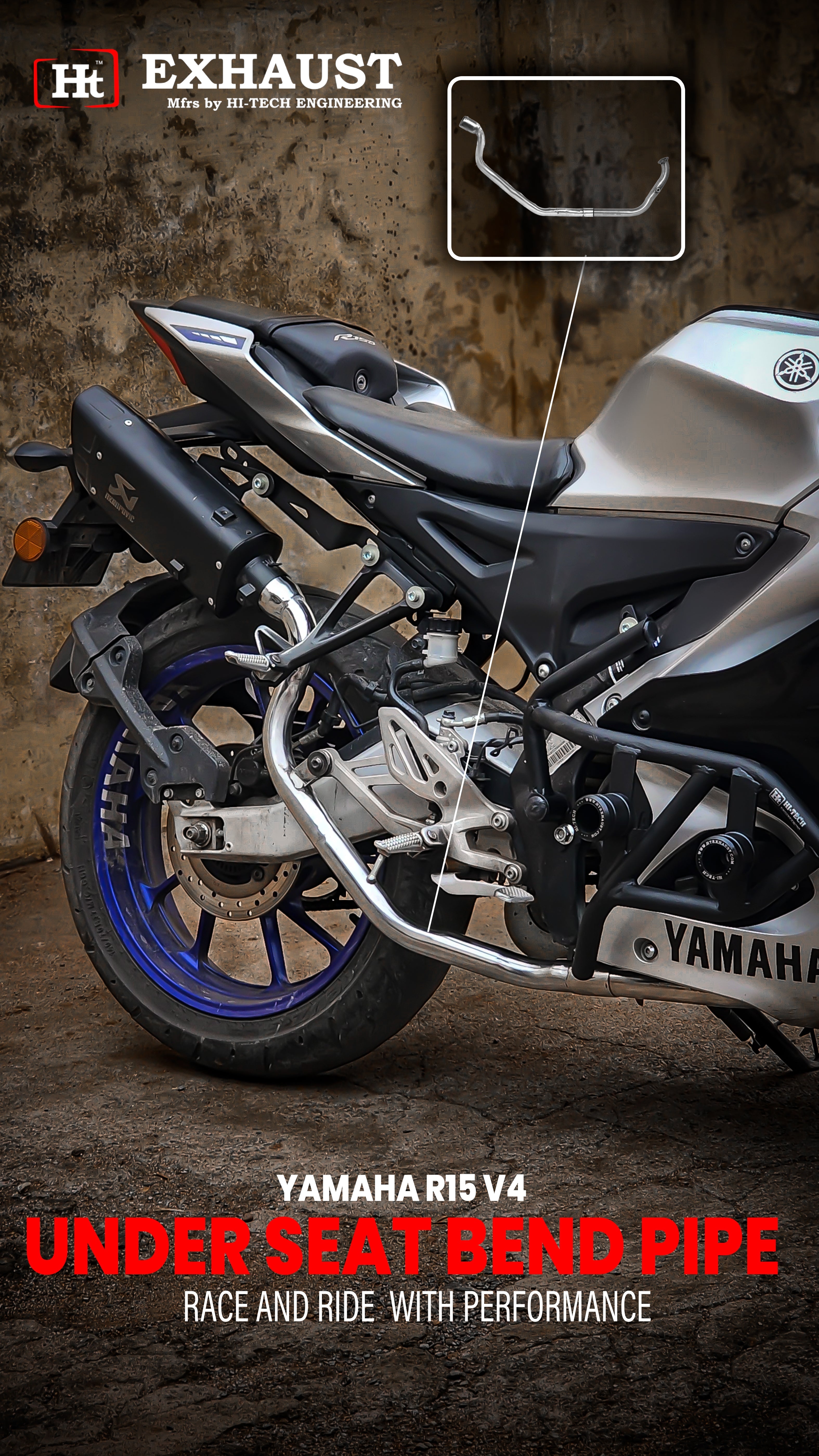 R15 V4/M Under-Seat Bend (SB 939) – Precision Exhaust Fitting